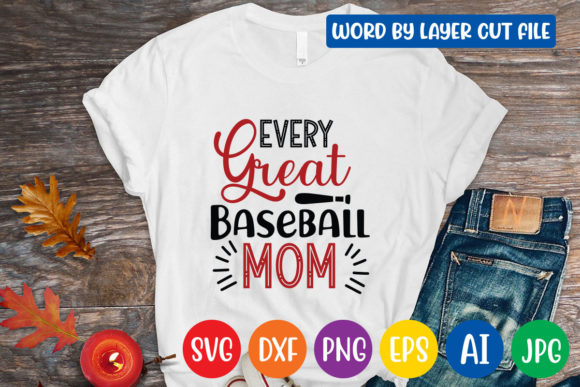 Baseball Mom Graphics for Crafts