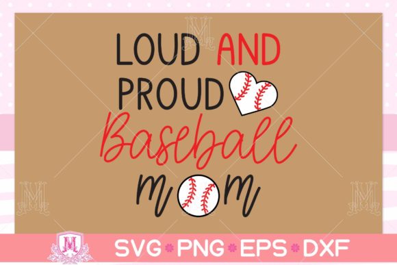 Baseball Mom SVG: Graphics for Crafts