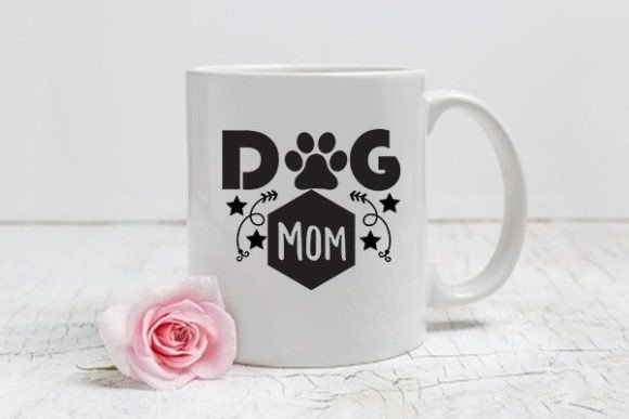 Dog Mom Graphics for Crafts & Branding