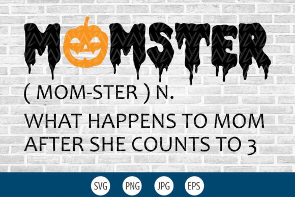 Momster SVG: Halloween Graphics for Crafts