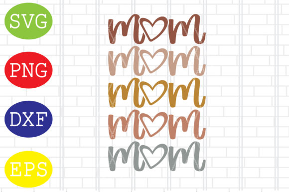 Retro Vintage Mom SVG: Graphics for Crafts & Blogs